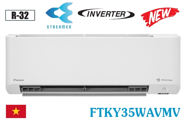 13,400k Điều hòa Daikin 12000BTU inverter 1 chiều FTKY35WAVMV