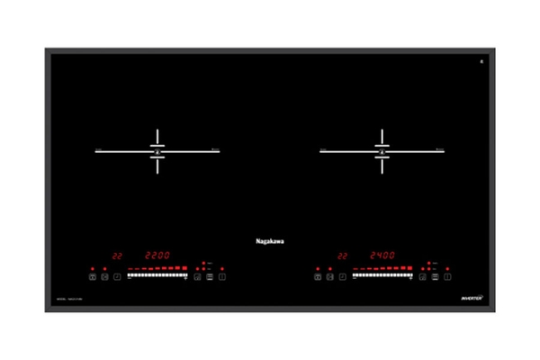 Bếp đôi điện từ Nagakawa NAG1214M