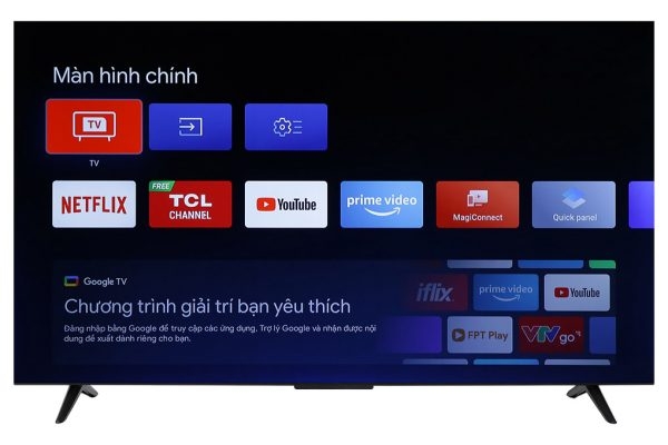 7.100k Google Tivi TCL 4K 50 inch 50P635