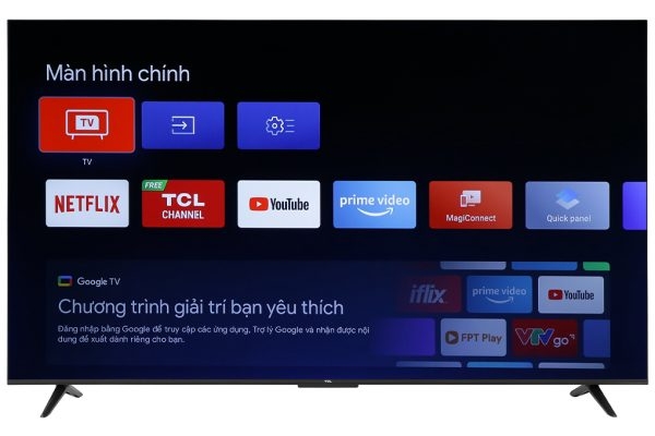 7,300k Google Tivi TCL 4K 55 inch 55P635