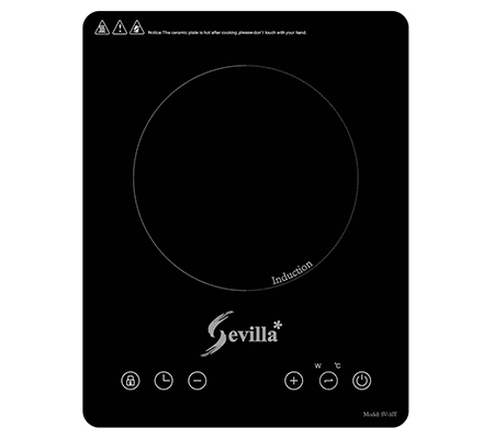 1,250k - Bếp từ dương 1 vùng nấu Sevilla SV-10T