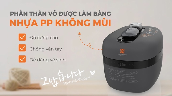 Nồi áp suất điện Hawonkoo PCH-500-GR 5 lít