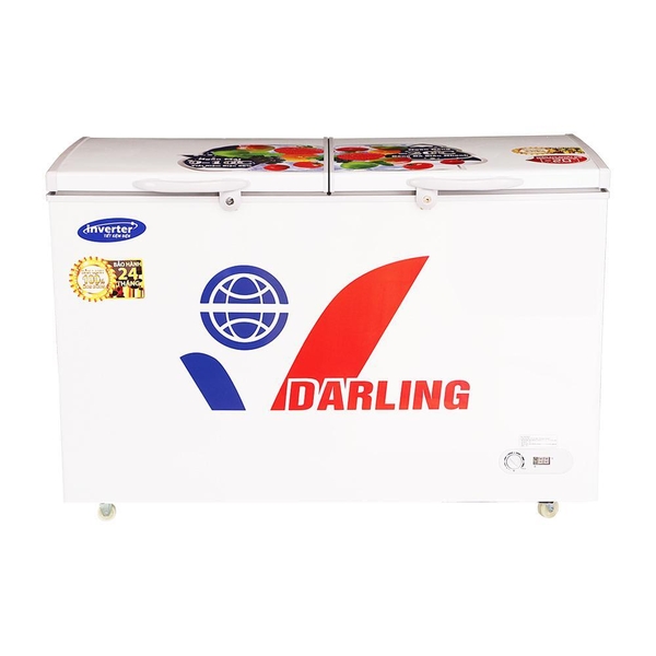 5,600k Tủ đông Darling inverter 2 ngăn 370 lít DMF-3699WI