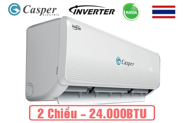 Điều hòa Casper 2 chiều 24.000BTU inverter IH-24TL22