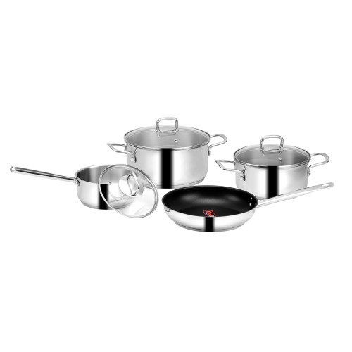 Bộ nồi 3 đáy Inox 304 MC1603- Titanium