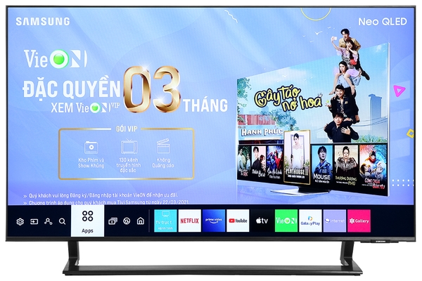 Smart Tivi Samsung 4K 43 inch 43AU9000 (model 2021)