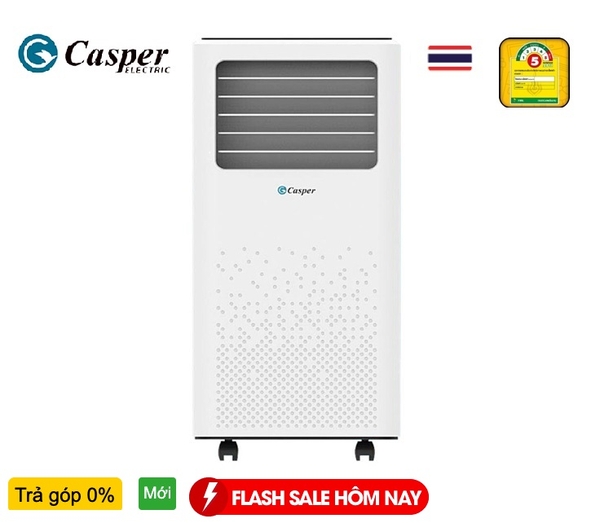 Giá Giảm Sốc:5.000k Điều Hòa Di Động Casper 9000Btu 1 Chiều PC-09TL33