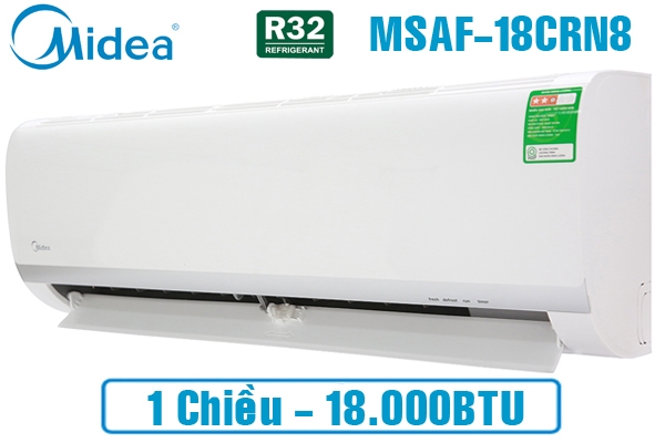 8,750k Điều hòa Midea 18000BTU 1 chiều MSAFII-18CRN8