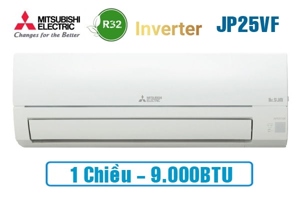 Giá Giảm Sốc: 8.650k Điều hòa Mitsubishi Electric inverter 9.000BTU 1 chiều MSY-JP25VF