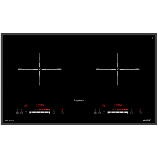 Bếp đôi điện từ Nagakawa NAG1213M