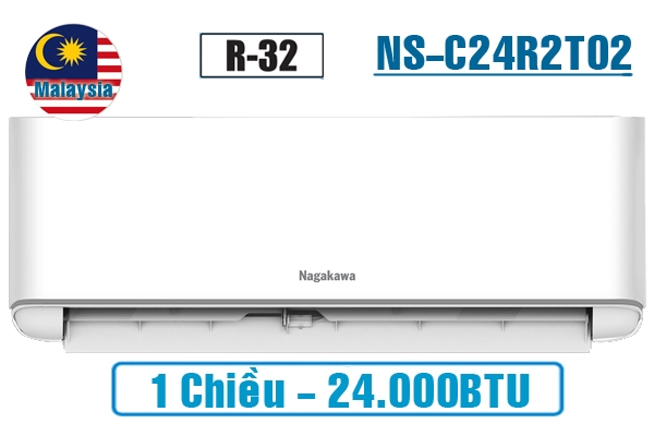 12,650k Điều hòa Nagakawa 24000BTU 1 chiều inverter NIS-C24R2T29