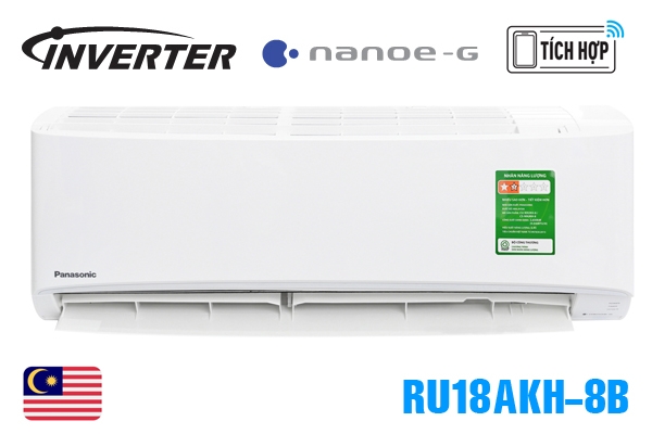 18,150k Điều hòa Panasonic 18000BTU 1 chiều inverter RU18AKH-8B