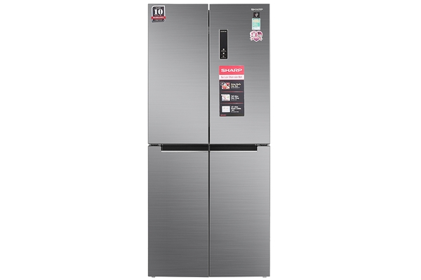 14.100k Tủ lạnh Sharp Inverter 401 lít SJ-FXP480V-SL
