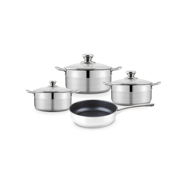 Bộ nồi inox Smartcook SM2101MN size 16, 20 , 24, chảo 24cm