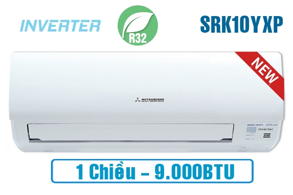 8,250k Điều hòa Mitsubishi Heavy 9000BTU 1 chiều inverter SRK10YYP-W5