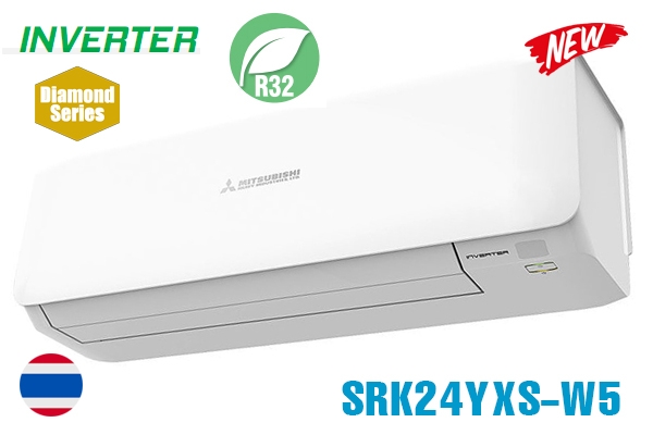 Điều Hòa Mitsubishi Heavy 24000Btu 1 Chiều Inverter SRK24YXS-W5