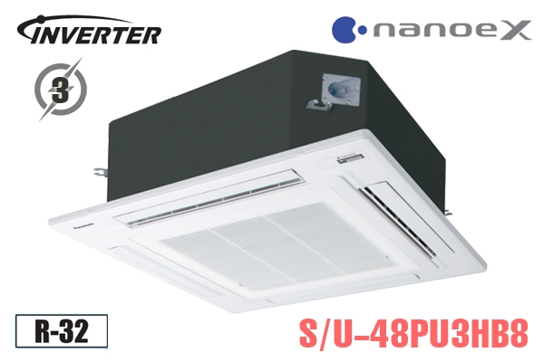 56,890k Điều hòa âm trần Panasonic 48000BTU 2 chiều inverter 3 Pha S/U-48PU3HB8