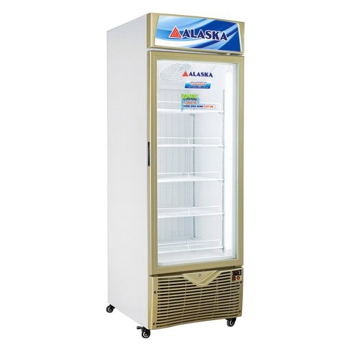 Tủ đông đứng mặt kính Alaska IFG-350, 350 lít