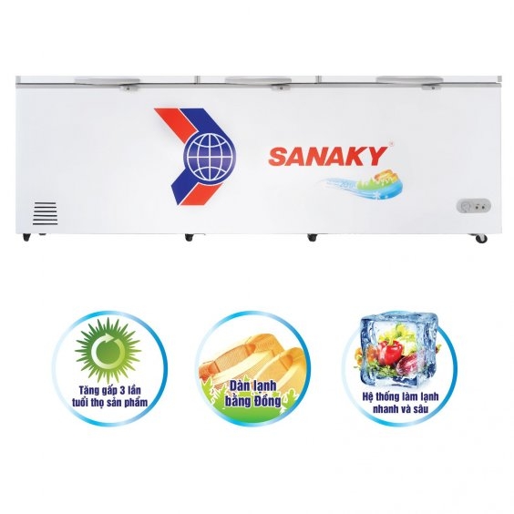 giảm giá SỐC : 19,390k Tủ đông Sanaky VH-1199HY