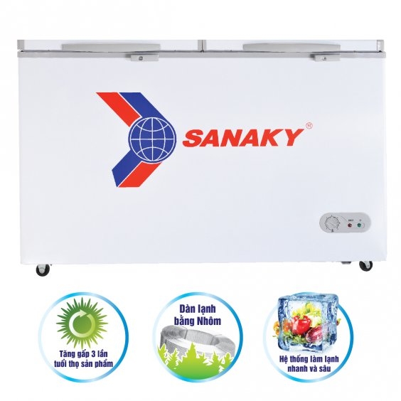 6850k Tủ đông Sanaky VH405W2