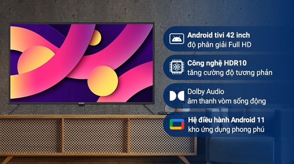 Android Tivi Sharp Full HD 42 inch 2T-C42EG2X