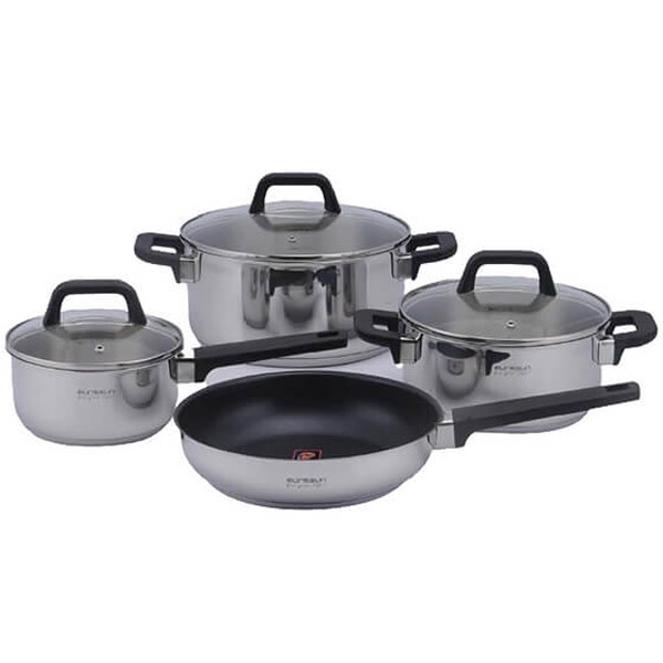 Bộ nồi 3 đáy Inox 304 MC1609- Eva