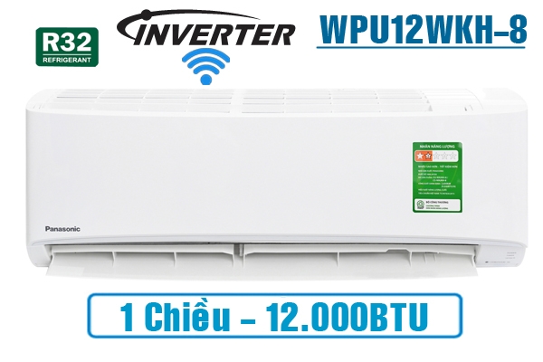 Điều hòa Panasonic 1 chiều 12000BTU wifi WPU12WKH-8M