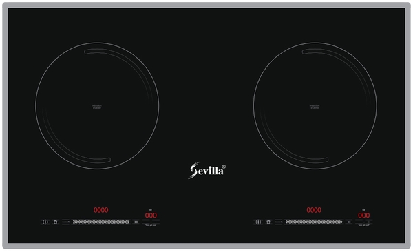 SỐC : Tặng hút mùi -Bếp từ âm 2 vùng nấu Sevilla SV-M99T- Made in Malaysia