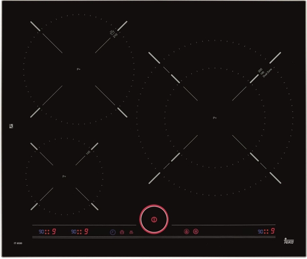 Bếp từ âm 3 vùng nấu Teka IT 6350 i KNOB (IT 6350 IKNOB)