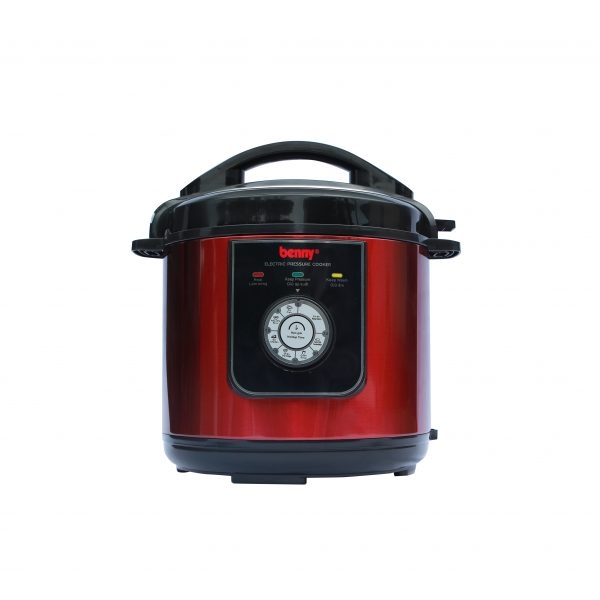 Nồi Áp Suất Đa Năng Benny BP-71P, Red/Black, 1000W, 6 Lít