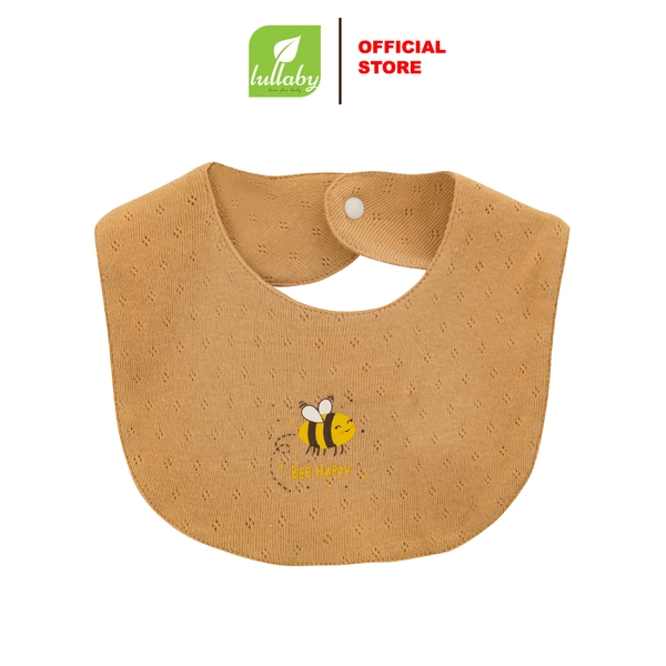 Lullaby Yếm bấm cúc NH380N - Be Nâu - 1M