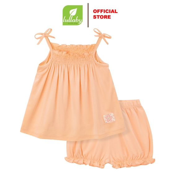 Lullaby Bộ BG 2 dây NH388N - Hồng cam - 9,12,18,24M, 3Y