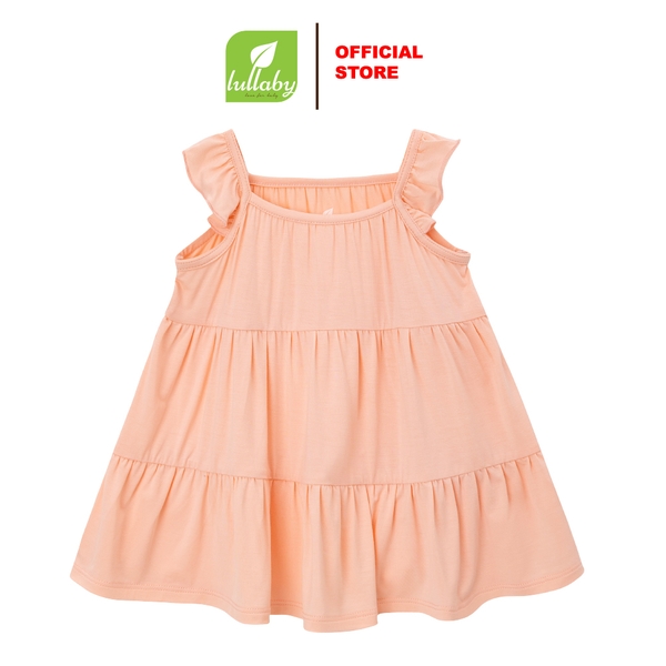 Lullaby Đầm sát nách 2 tầng NH389N - Hồng - 9,12,18,24M, 3Y