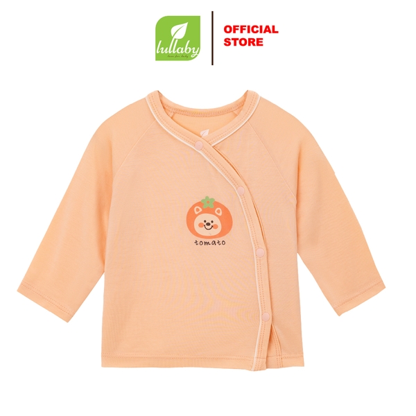 Lullaby áo cài lệch dài tay NH392N - Hồng - 1,3M