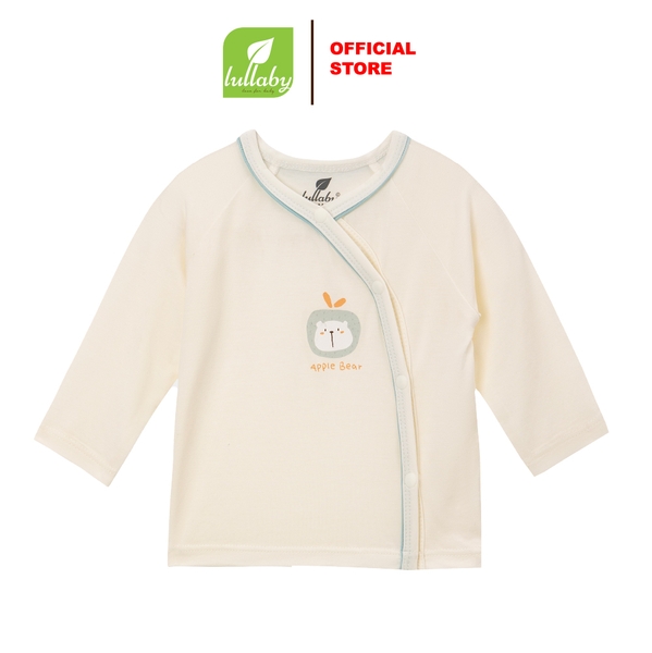 Lullaby áo cài lệch dài tay NH392N - Trắng - 1,3M