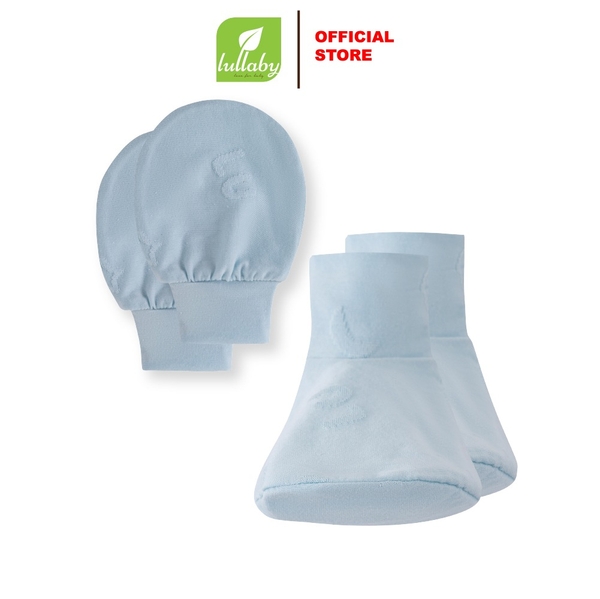 Lullaby Set bao tay + bao chân NH439N - Xanh blue