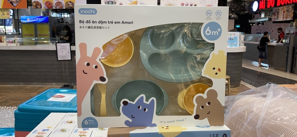 Bộ đồ ăn dặm Inochi 6M+