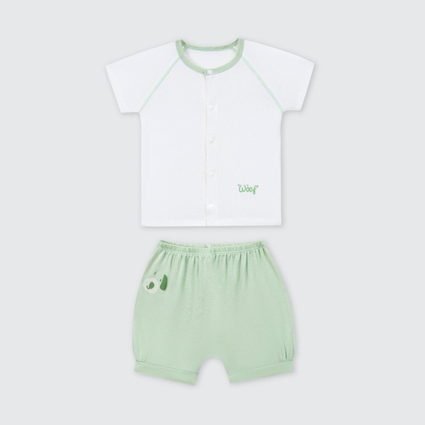 Bộ cộc tay La Pomme Ngôi nhà của Cún con - 6M Be