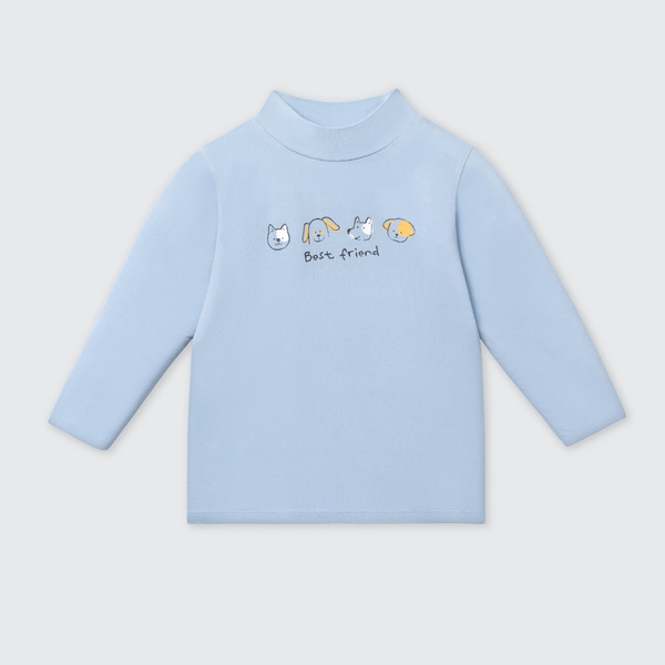 Áo giữ nhiệt La Pomme sắc màu tươi sáng - 6,9,12,18M,3Y,4Y,5Y Xanh
