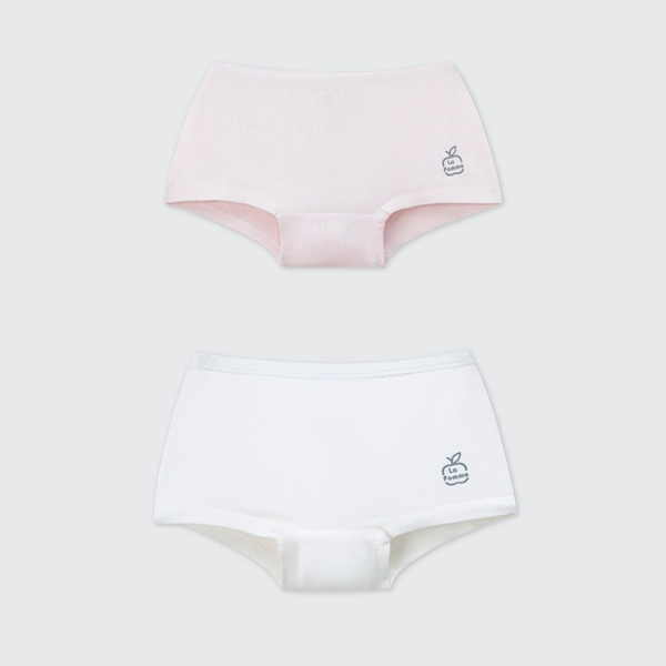 Set 2 quần chip La Pomme - 12M Trắng