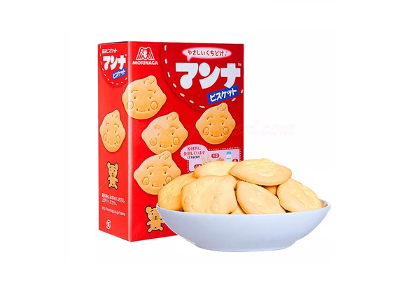 Bánh ăn dặm Morinaga - Bánh quy hình thú cho trẻ 9 tháng
