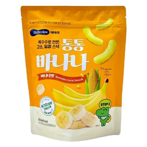 Bánh snack ngô vị chuối 12M+ Bebecook 30g