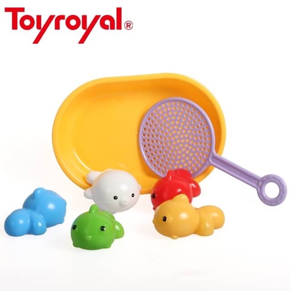 Cá nhựa đồ chơi nhiều sắc màu Toyroyal Nhật Bản