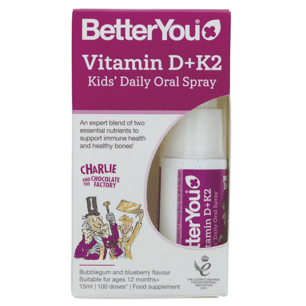 Better You Vitamin D3 K2 dạng xịt 15ml trên 1 tuổi