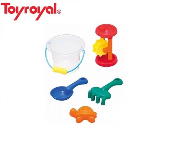 Bộ đồ chơi xúc cát, bộ đồ chơi ngoài trời 5 in Toyroyal