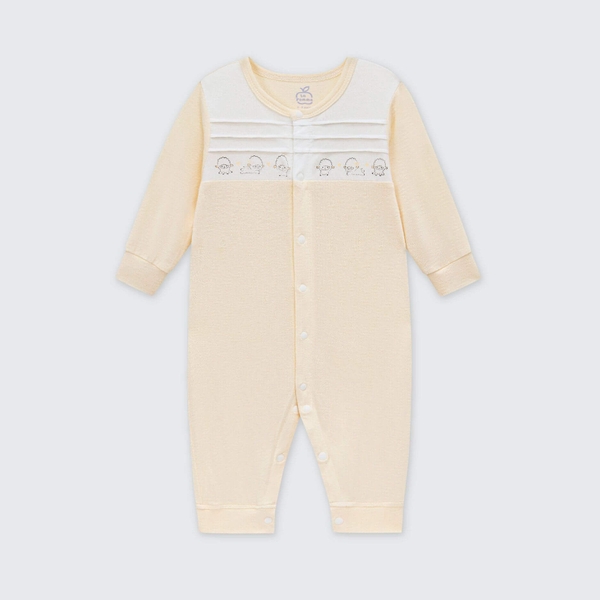 Body dài tay La Pomme cừu bông năng động - Newborn,0,3 Be