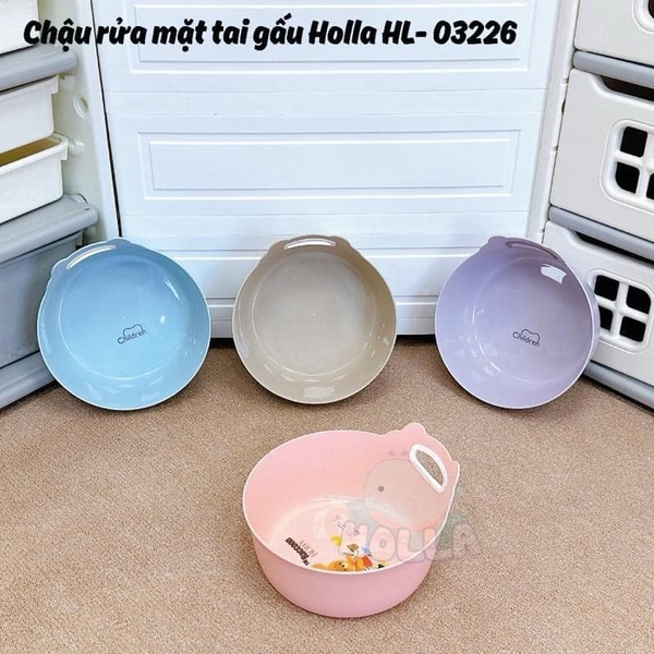 Chậu rửa mặt tai gấu Holla