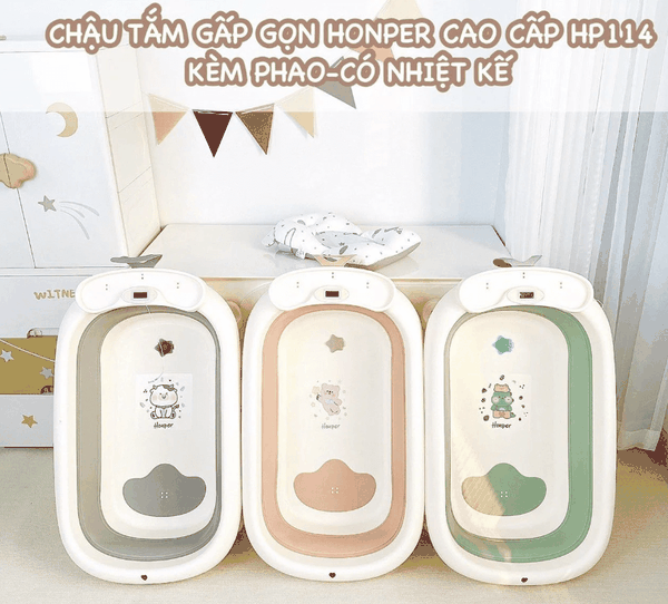 Chậu tắm gấp gọn Honper HP-114