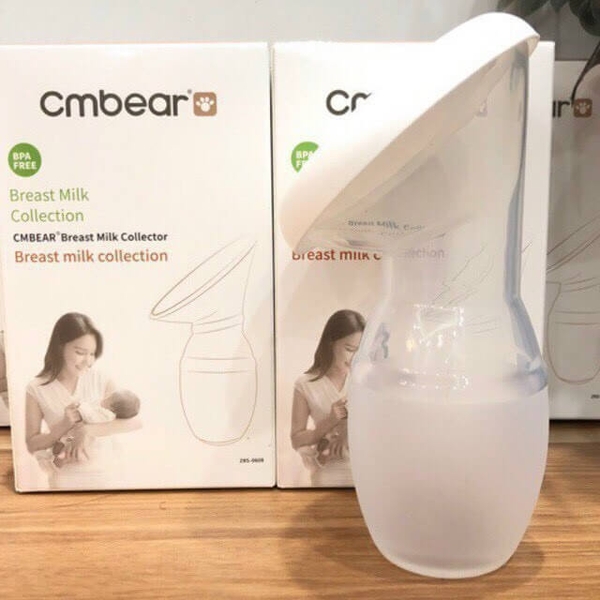 Cốc hứng sữa silicon Cmbear 90ml
