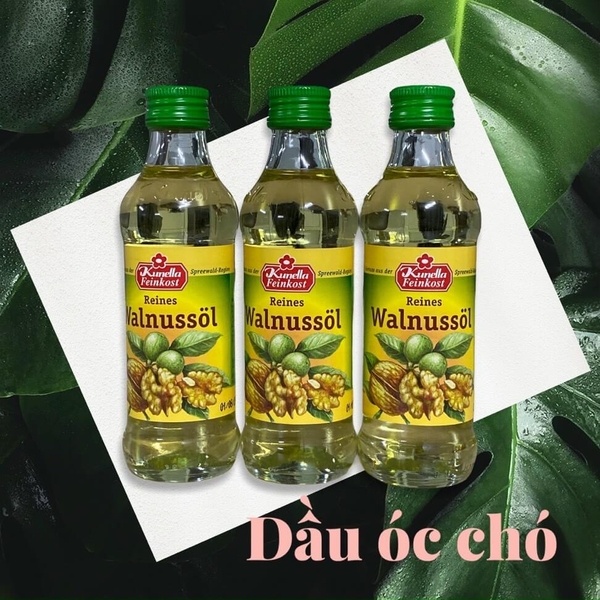 Dầu óc chó Đức Kunella Feinkost WalnuBol 100ml